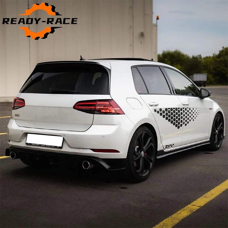 Volkswagen Golf MK7 MK7.5 TSI TDI GTI GTD R R-Line 2013-2019 Side Skirt