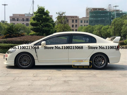 Honda Civic 8th Gen (2006–2011) Carbon Fiber/FRP Side Skirts