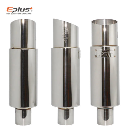Universal Straight Drum Stainless Steel Muffler Tail Pipe