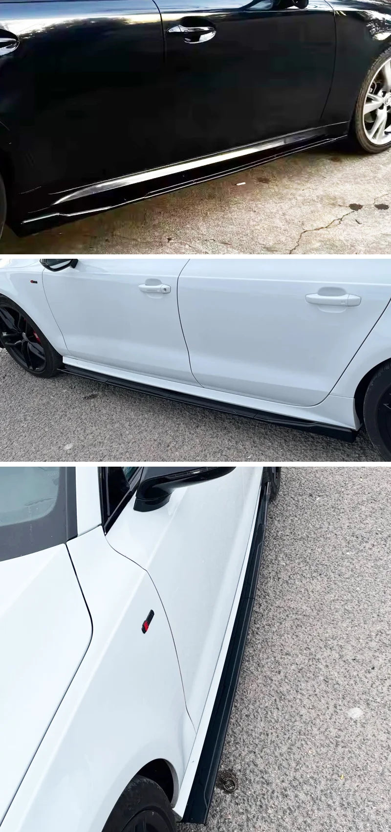 Side Skirt Audi Accessories S3 A3 Sline 2014-2019
