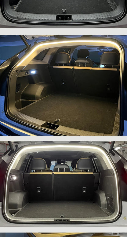 Car trunk lights, automatic induction lights, LED lights with tailgate lights