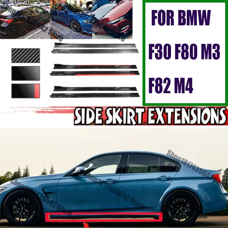 BMW F30 F80 M3 F82 M4 2M Side Skirt