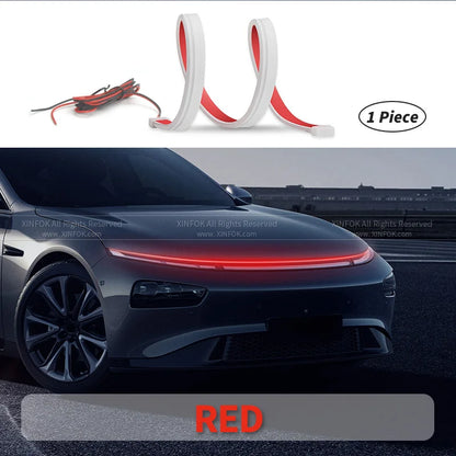 Universal LED Car Hood Ambient Light Strip — DRL Daytime Running Light 12V