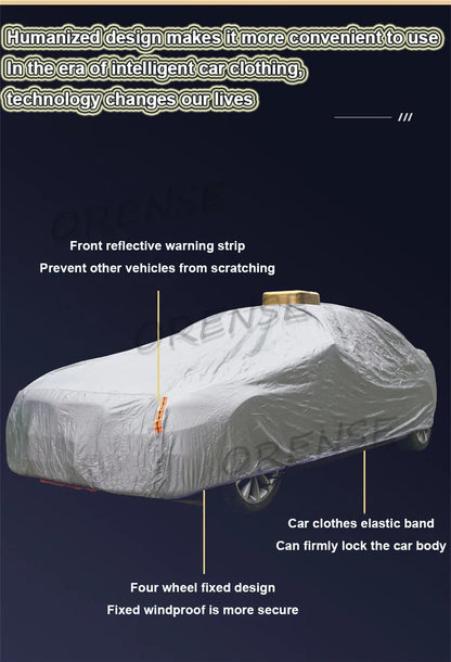 Fully Automatic Car Cover — Intelligent Remote Control Solar Sunshade