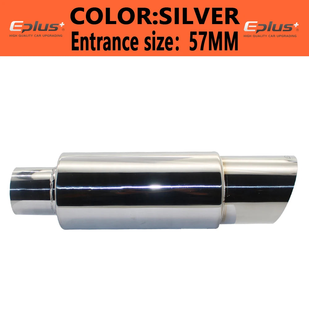 Exhaust pipe muffler Tail Pipe Universal Stainless Steel