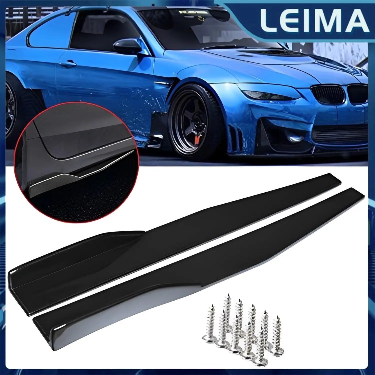 Universal Gloss Black Side Skirt