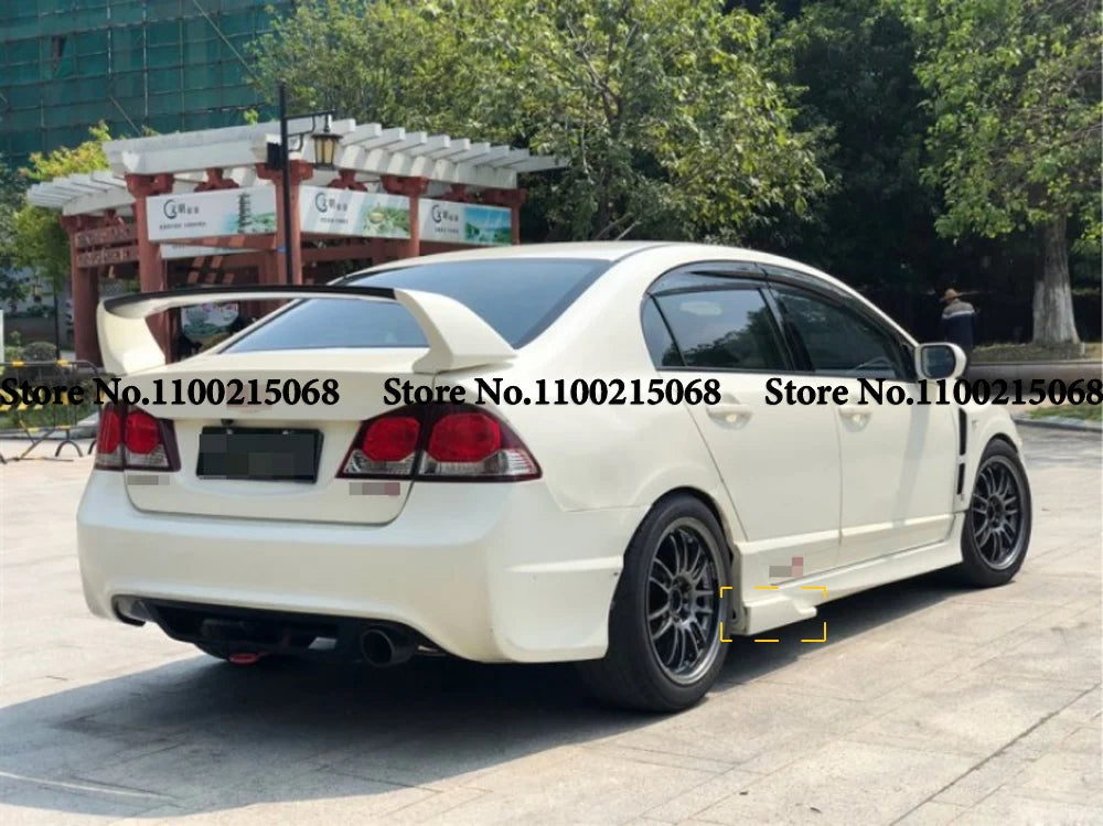 Honda Civic 8th Gen (2006–2011) Carbon Fiber/FRP Side Skirts