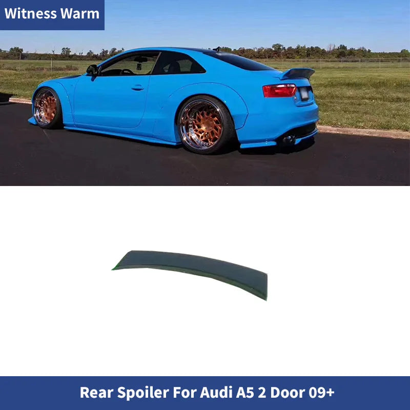Audi A5 Carbon Fiber Side Skirts, Diffuser &amp; Wing