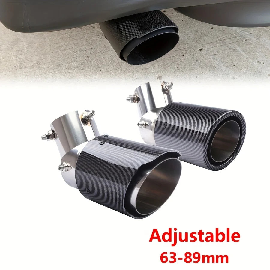 Universal Carbon Fibre Exhaust Pipe