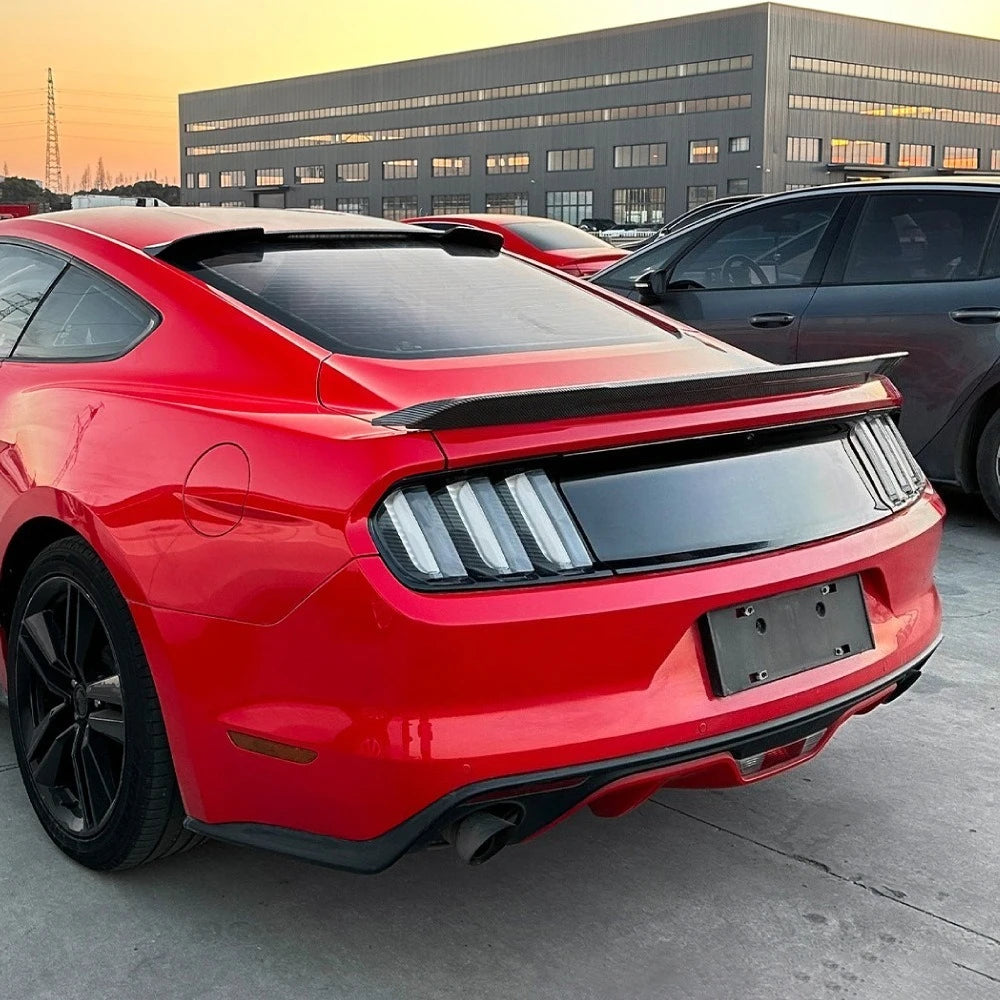 Ford Mustang MK6 2015-2022 Spoiler Carbon Fiber