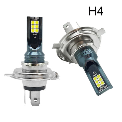 LED Headlight &amp; Fog Light Bulbs — H1 H3 H4 H7 H8 H9 H10 H11 9005 9006, 12000LM 80W 12V (Pair)