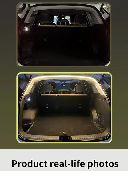 Car trunk lights, automatic induction lights, LED lights with tailgate lights