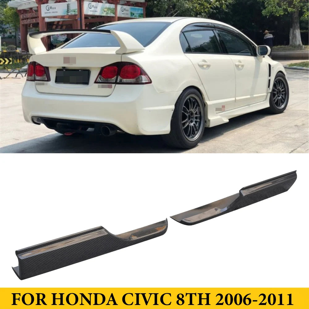 Honda Civic 8th Gen (2006–2011) Carbon Fiber/FRP Side Skirts