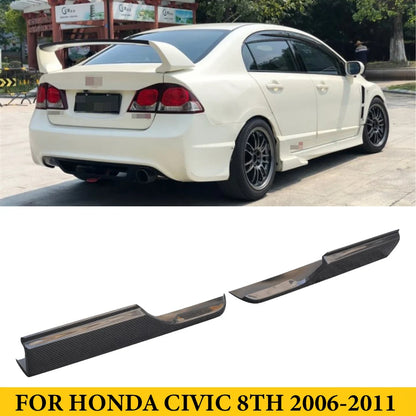 Honda Civic 8th Gen (2006–2011) Carbon Fiber/FRP Side Skirts
