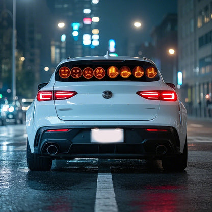 Car LED Gesture Expression Light — Remote Control Middle Finger / Palm Light