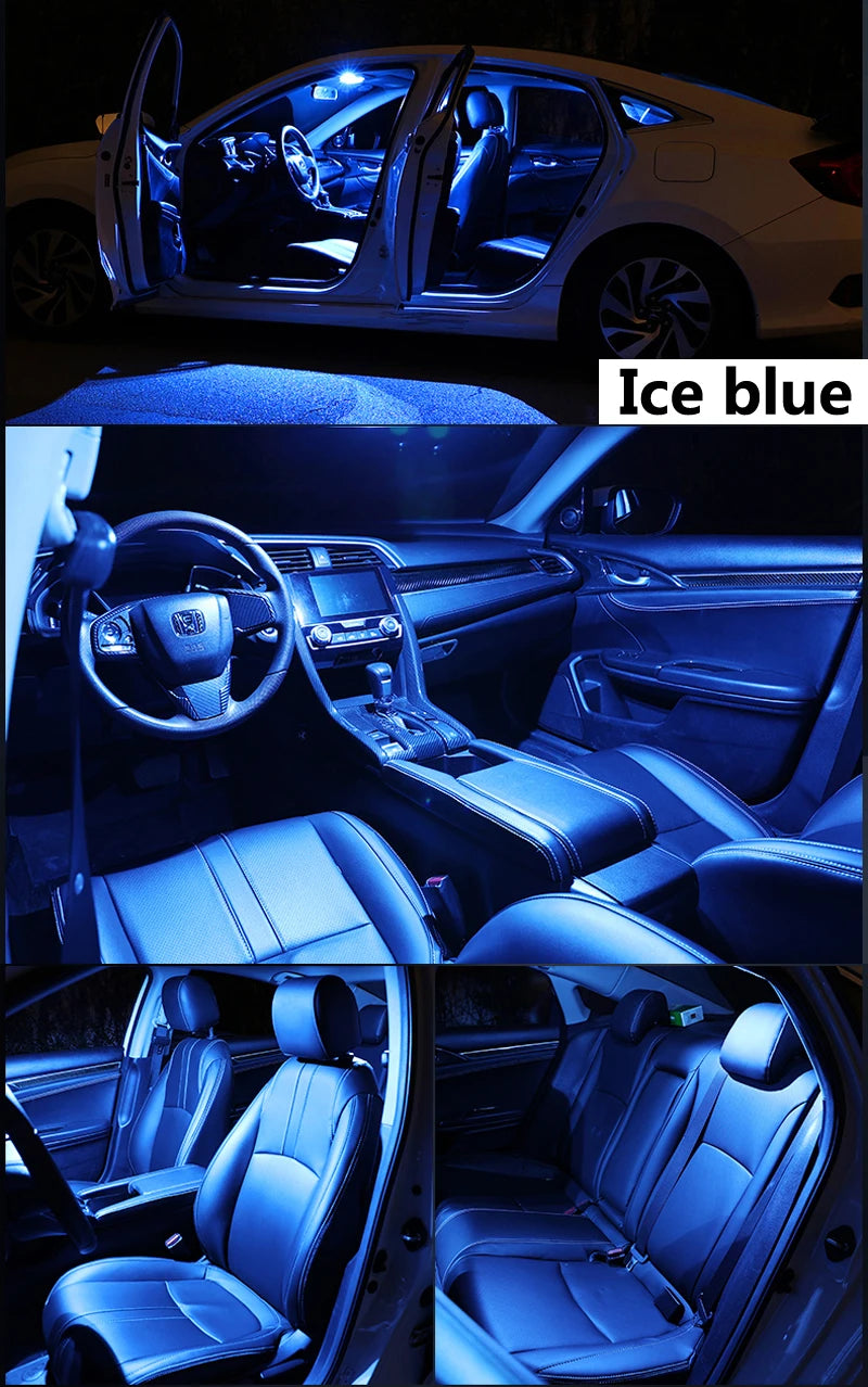 No Error LED Interior Light Kit — VW Golf MK4 MK5 MK6 MK7 / Jetta / Passat B5 B6 B7 / Polo 6R 6C 9N