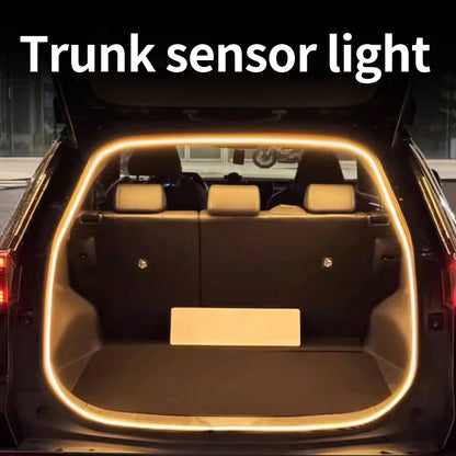 Car trunk lights, automatic induction lights, LED lights with tailgate lights