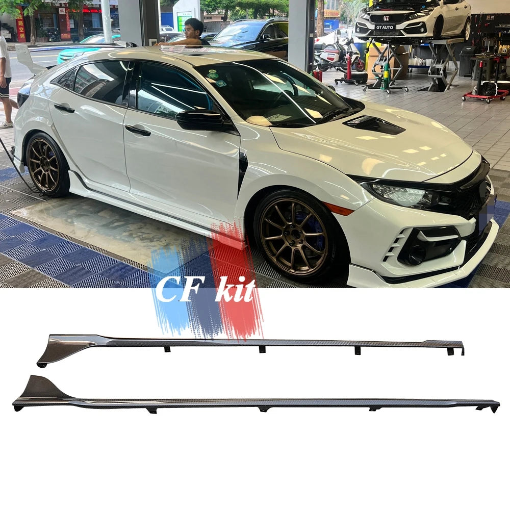 Carbon Fiber Side Skirts Civic FK7/FK8 Type-R 2016–2021
