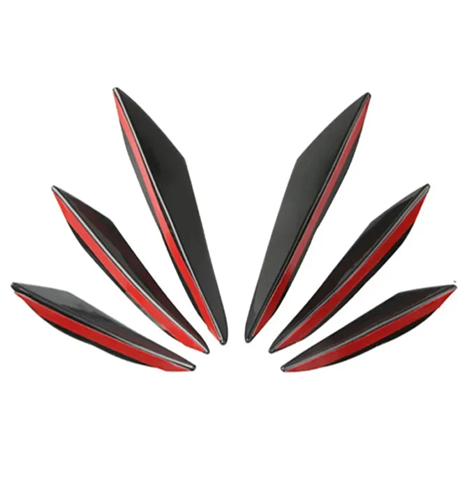 Universal Car Front Bumper Lip Carbon Fiber Body