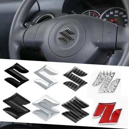 Suzuki Center Emblem Badge