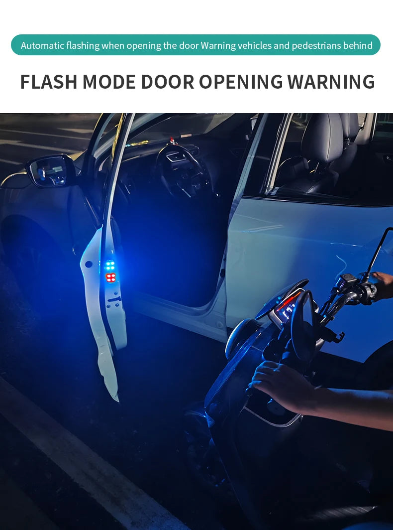 Car LED Door Puddle Lights — RGB Wireless USB Welcome Projector Ambient Lamp (2 Pack)