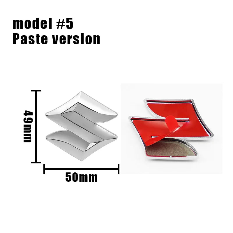 Suzuki Center Emblem Badge