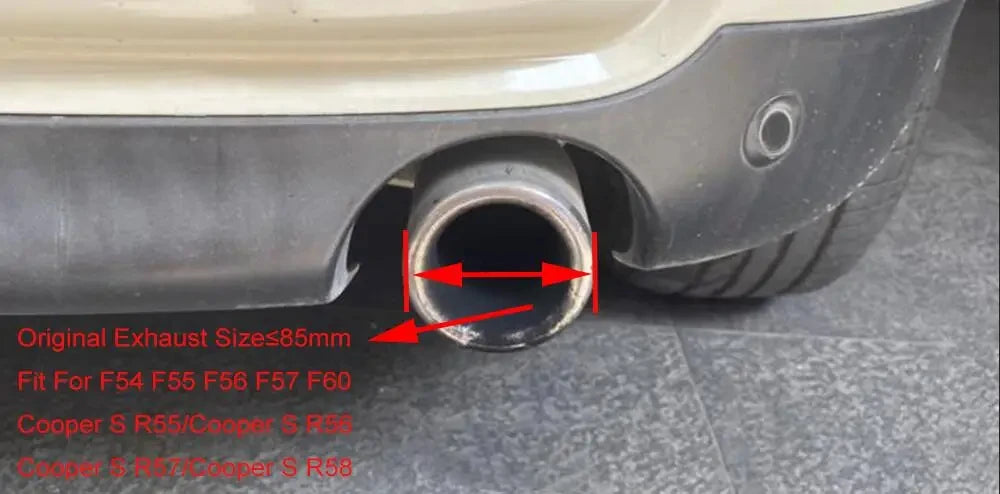 Carbon Exhaust Tip Mini Cooper F54 F55 F56 F57 R56 R57 R58 R59 R60 R61