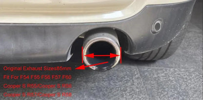 Carbon Exhaust Tip Mini Cooper F54 F55 F56 F57 R56 R57 R58 R59 R60 R61