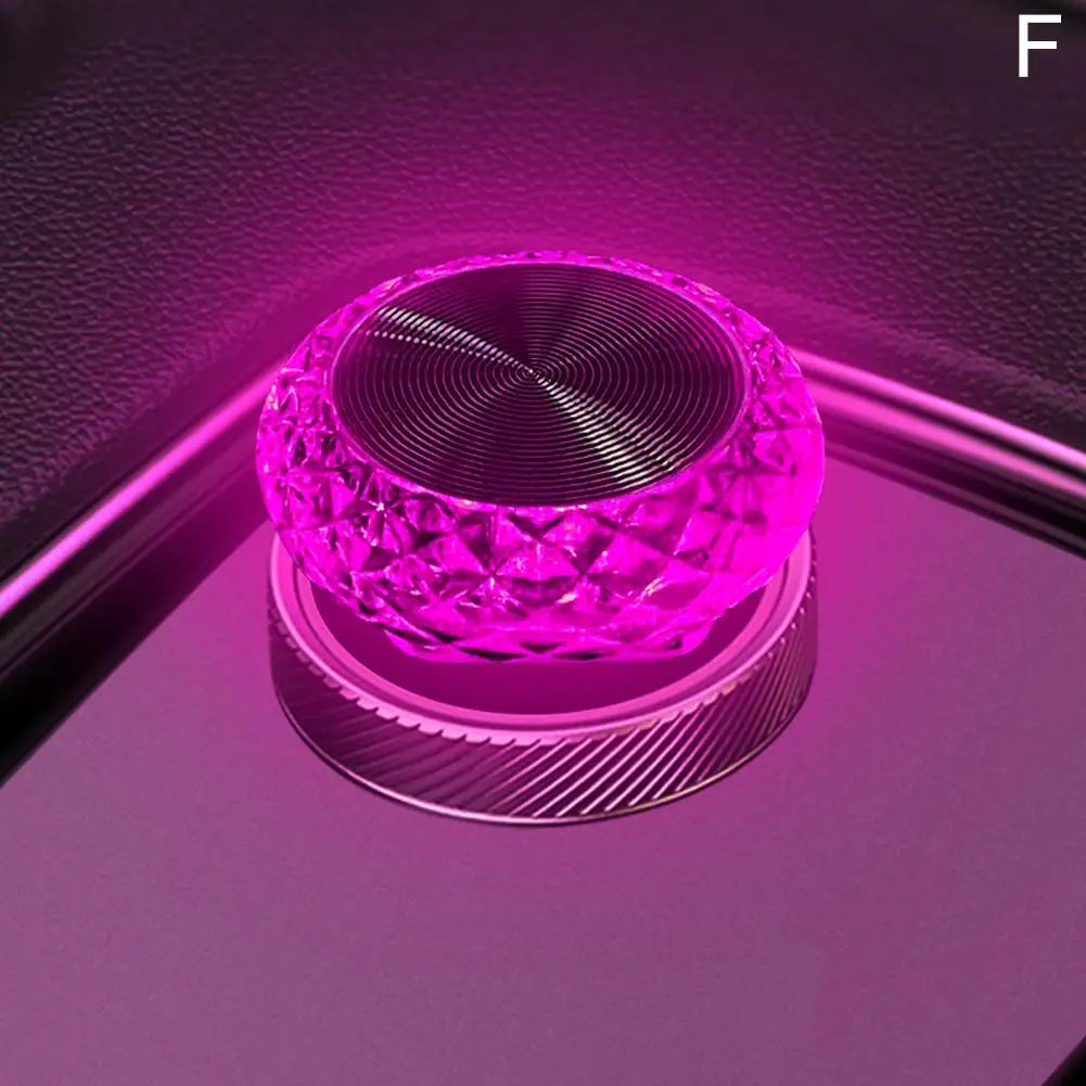 Portable USB Mini LED Car Ambient Light — Plug &amp; Play Interior Atmosphere Lamp