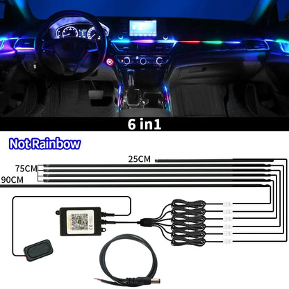 12V Car Starry Sky Ceiling Fibre Optic Light — App Bluetooth Control, Full Sky Panoramic