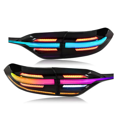 Toyota Corolla 2020–2024 RGB LED Tail Light Assembly — Sequential, Pair