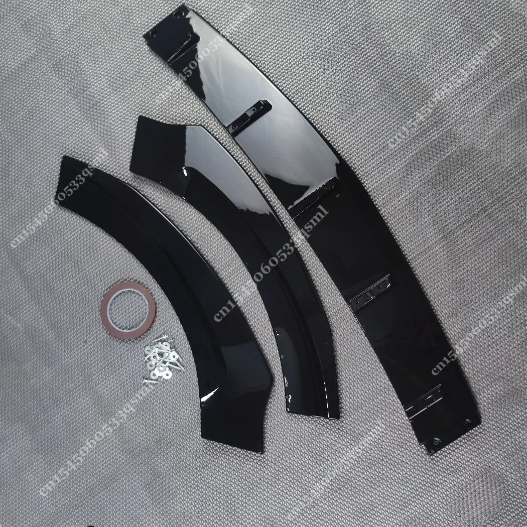 Mercedes-Benz CLA C118 / X118 AMG 2020–2023 Front Bumper Lip Splitter — Gloss Black