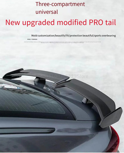 Universal butterfly shaped tail wing