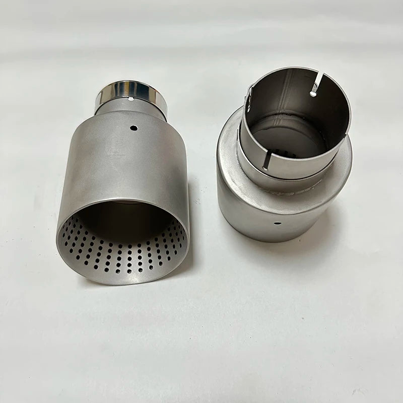 Matte Stainless Steel Exhaust Nozzle Tip — Universal