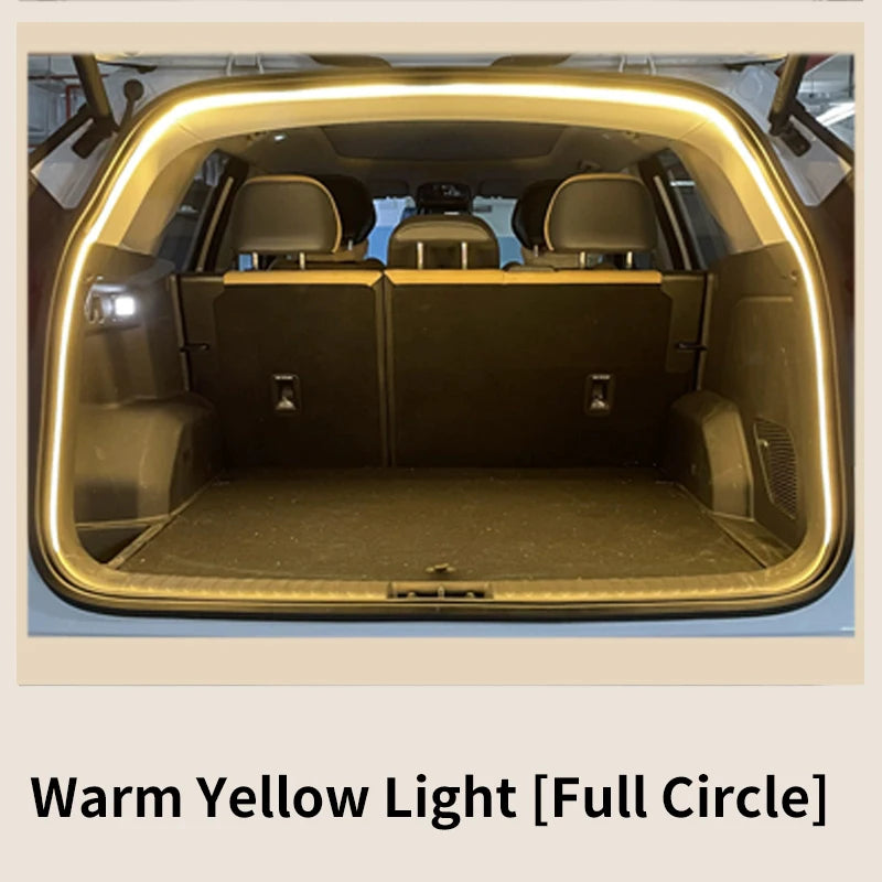 Car trunk lights, automatic induction lights, LED lights with tailgate lights