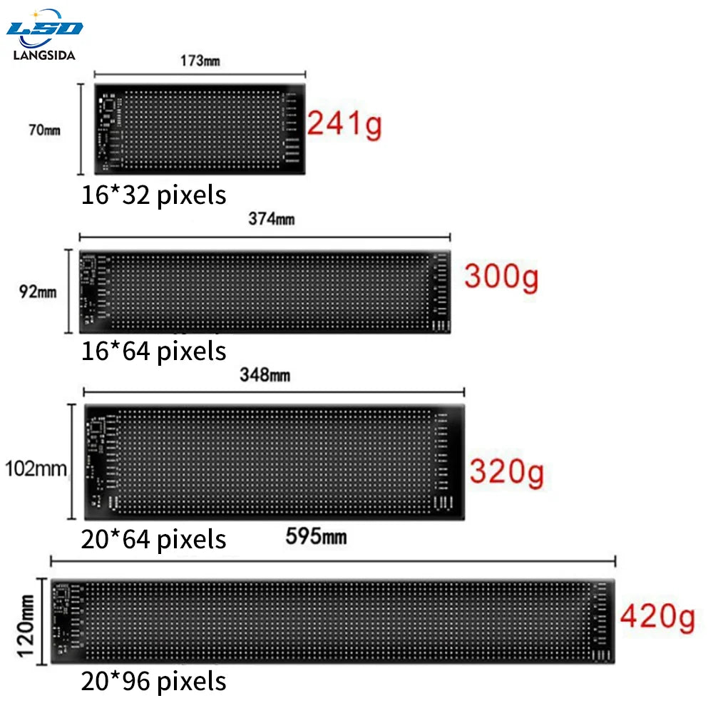 LED Flexible Screen, Soft Screen, Car Rear Window RGB