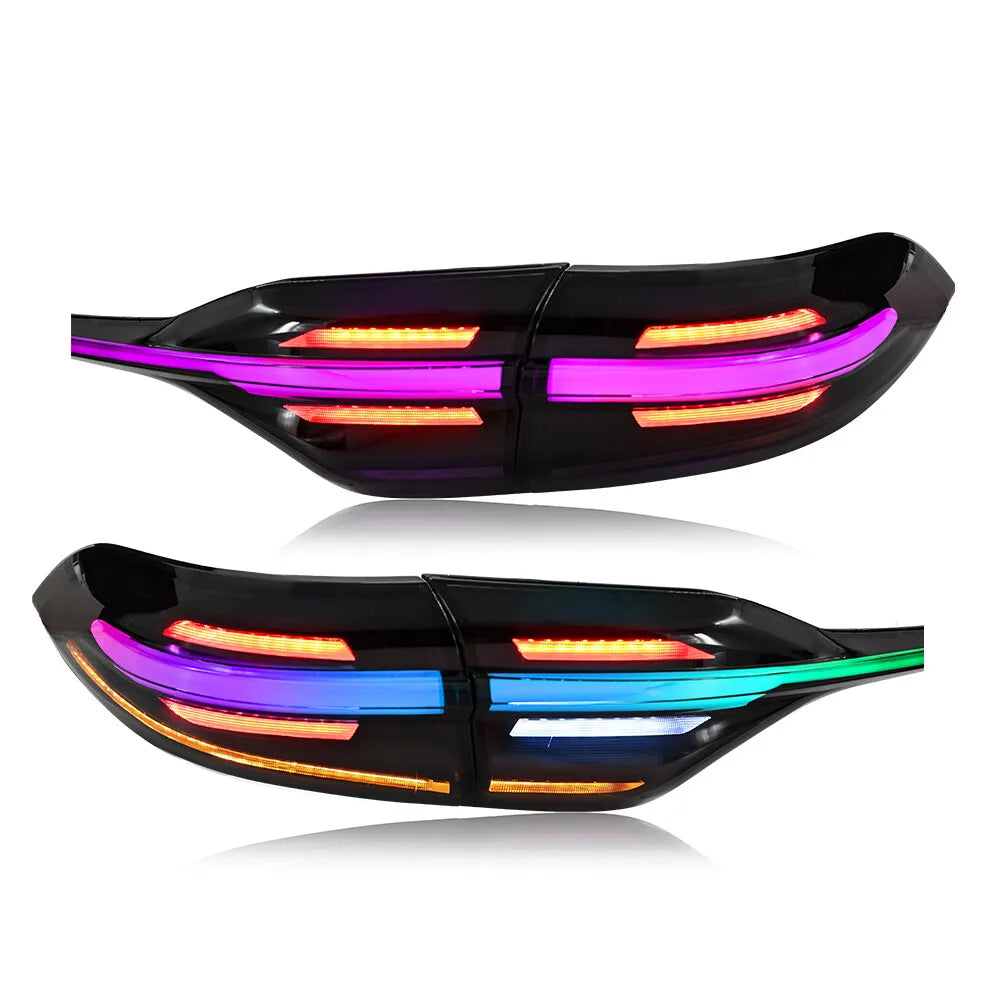 Toyota Corolla 2020–2024 RGB LED Tail Light Assembly — Sequential, Pair