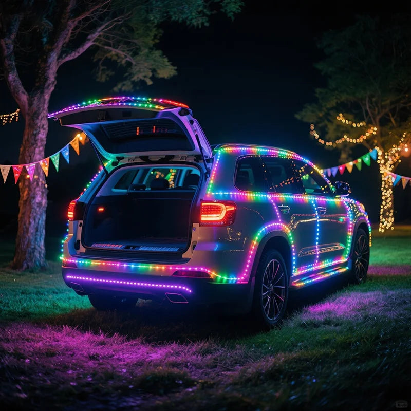 USB LED Strip Decorative Light — Car, Christmas, Halloween &amp; Festive Atmosphere