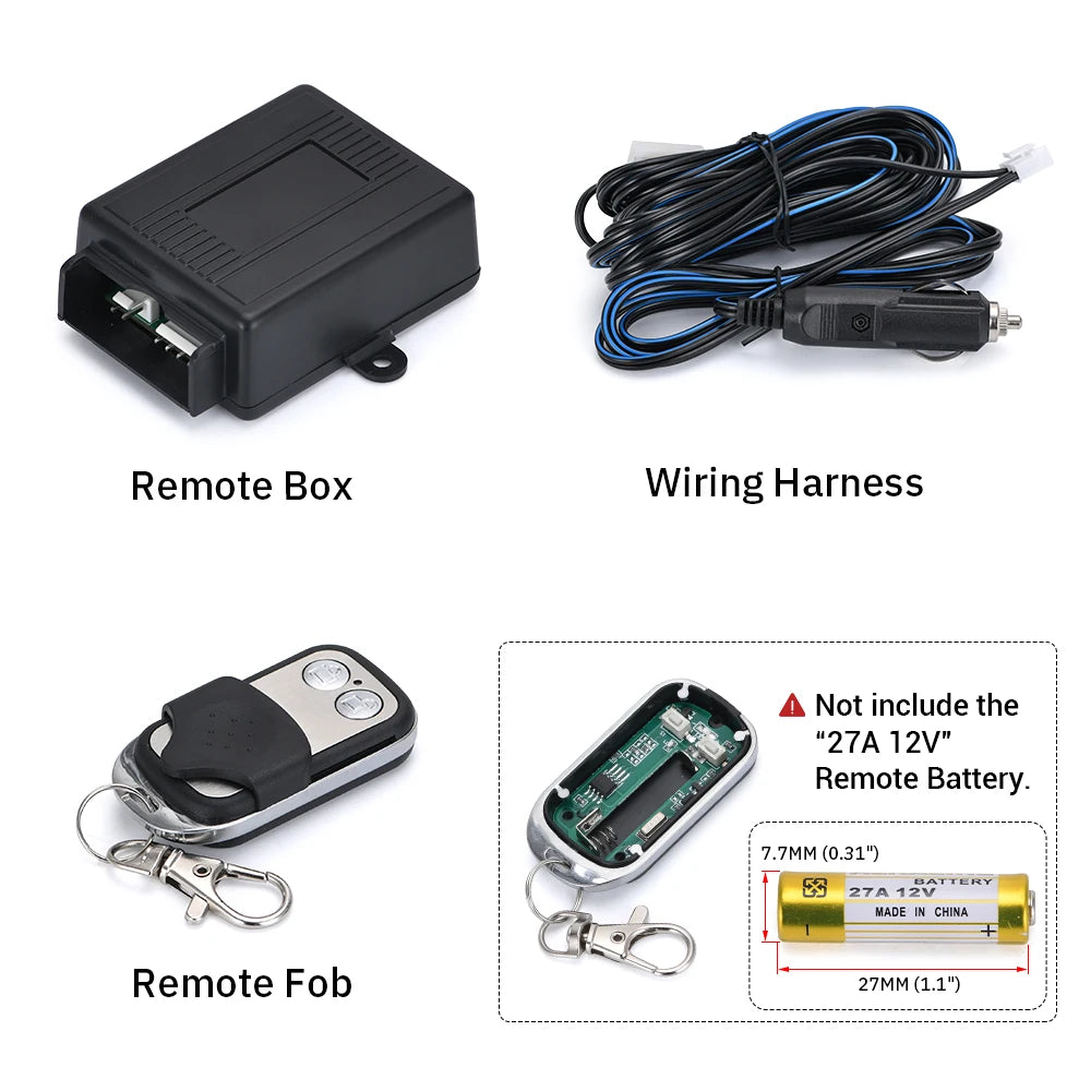 Universal Stainless Steel Dual-Valve Electric Exhaust Downpipe Cutout With Remote