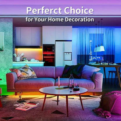 USB RGB LED Strip Light — App / IR / Bluetooth Control, TV Backlight &amp; Home Ambient