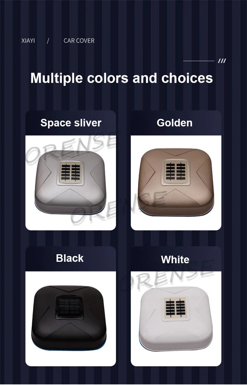 Fully Automatic Car Cover — Intelligent Remote Control Solar Sunshade