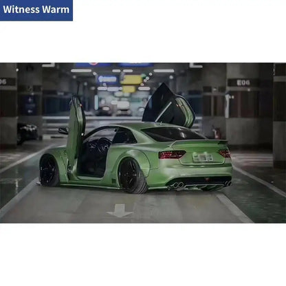 Audi A5 Carbon Fiber Side Skirts, Diffuser &amp; Wing