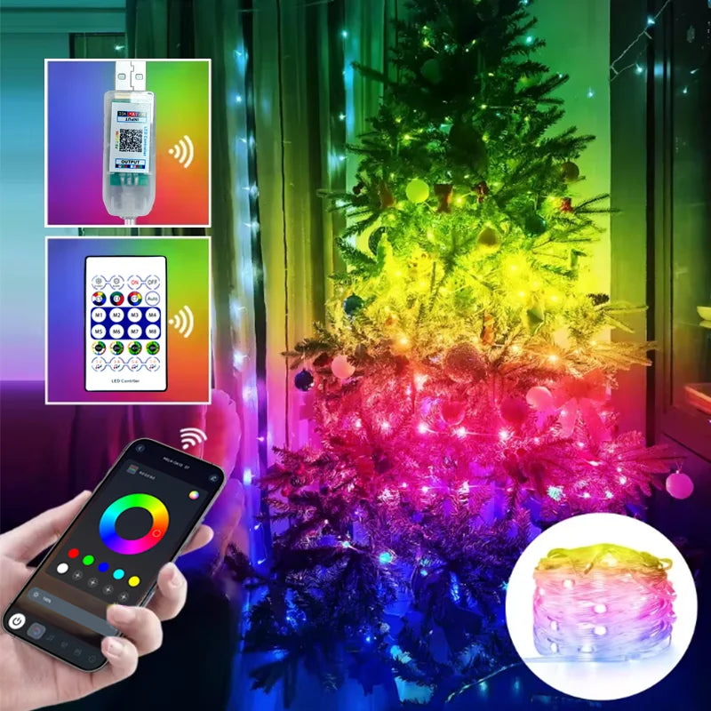 USB LED Strip Decorative Light — Car, Christmas, Halloween &amp; Festive Atmosphere