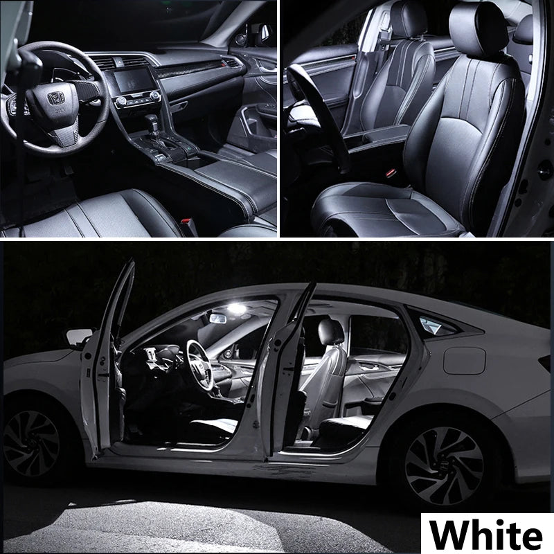 No Error LED Interior Light Kit — VW Golf MK4 MK5 MK6 MK7 / Jetta / Passat B5 B6 B7 / Polo 6R 6C 9N