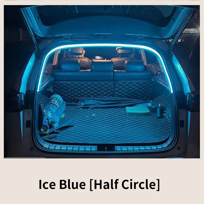 Car trunk lights, automatic induction lights, LED lights with tailgate lights