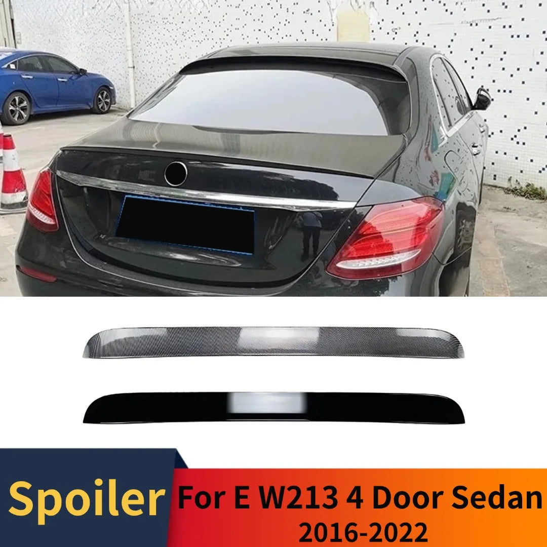Mercedes Benz E-Class W213 E260 E300 E350 2016-2022 Spoiler
