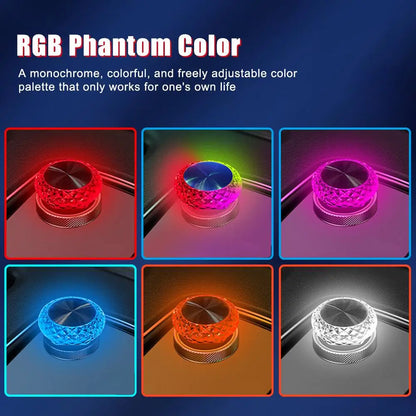Portable USB Mini LED Car Ambient Light — Plug &amp; Play Interior Atmosphere Lamp