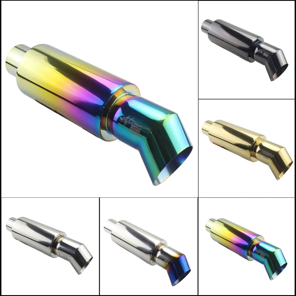 Exhaust Universal High Quality Motorcycle Muffler Tip Stainless Steel