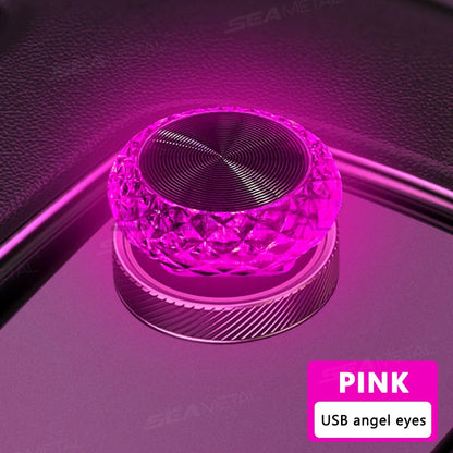 Portable USB Mini LED Car Ambient Atmosphere Lamp — Plug &amp; Play Interior Light