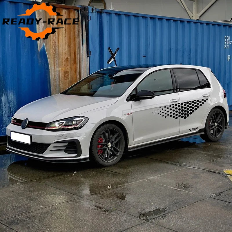 Volkswagen Golf MK7 MK7.5 TSI TDI GTI GTD R R-Line 2013-2019 Side Skirt